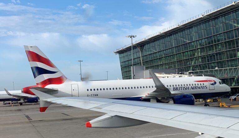 Planes at London Heathrow