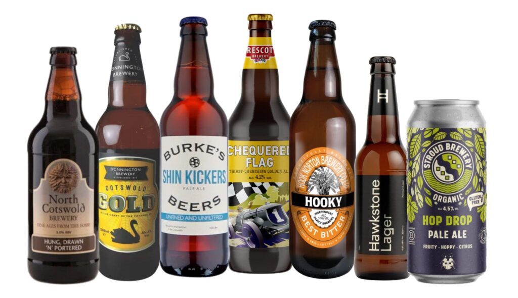 Collage of Cotswold Beers