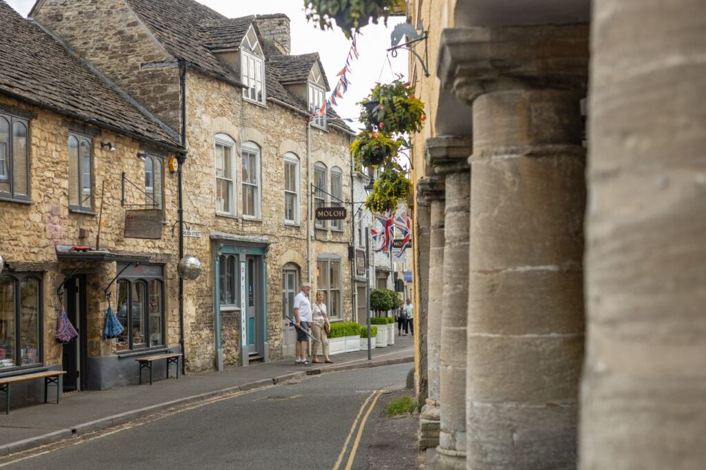 Street in Tetbury, Cotswolds