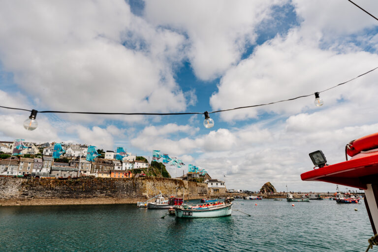 harbour in Mevagissey Cornwall